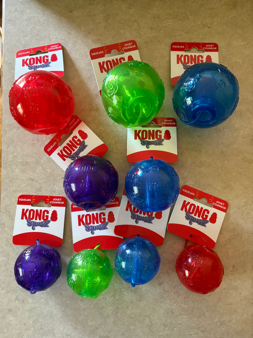 Custom Kong Squeez Tug